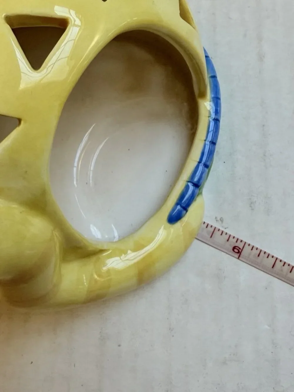 Cats‎ in the Cupboard Candle Holder 2000 Peter G Blank Yellow Vintage Decor Gift